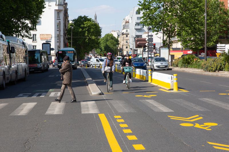 Piste cyclable provisoire 1.jpg (Christophe Belin – Ville de Paris)